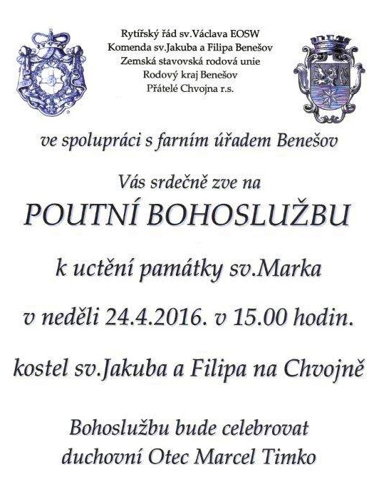 20160424 Chvojen Pouť sv Marek